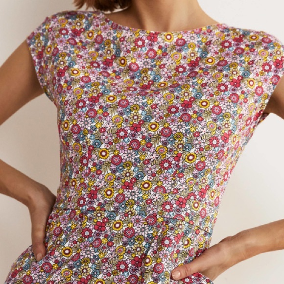 Boden Florrie floral dress - Picture 3 of 6